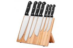 China Standing Universal Bamboo Knife Block Custom Shaped For Kitchen Ware supplier