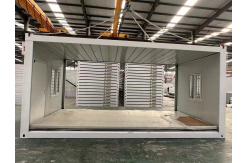 China Prefabricated 20FT Luxury Foldable Container House Versatile Customizable Folding House supplier