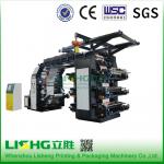 6 Colour Plastic Film Paper Flexographic/Flexo Printing Machinery for sale