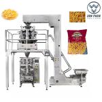 Pasta Chips Gusseted Bag Automatic Vertical Packing Machine PLC Control for sale