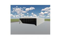 China Customizable Metal Buildings Prefab Warehouse Frame Office Building Pre Engineered Building Manufacturers supplier