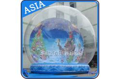China Waterproof Inflatable Snow Globe For Advertisement With Fake Snow supplier