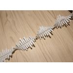 4cm Embroidered Guipure Lace Trims Azo Free DTM For Bridal Dress Ribbon for sale