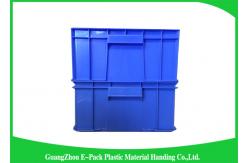 China Logistics Bins Plastic Stackable Containers Moving Crates Boxes supplier