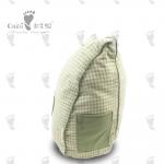 Presents Cuddly Thick Stuffed Cushion Green Stripe Pillow 29 X 43cm for sale