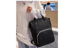 China Zipper Closure Daily Use Mother Bag Backpack Customized supplier