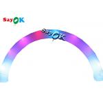 Inflatable Entrance Arch Nylon Cloth Advertising LED Inflatable Arch For Party Event Decoration for sale