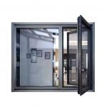 China Double Glazed Aluminum Thermal Break Casement Windows for Houses for sale