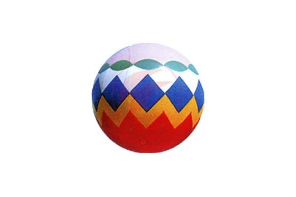 Blue diamond graphics inflatable helium balloon