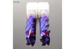 China 45° Carbide Roughing End Mill with Ra3.2 Surface Finish supplier