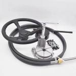 15Ft Waterborne Vehicles Outboard Steering System 3/4inch Tapered Shaft for sale