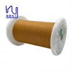 Customized Yellow Color Tiw Triple Insulated Copper Wire 0.15mm High Voltage for sale