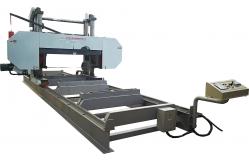 China Large timber cutting saw horizontal band sawmill machine in best selling carpentry supplier