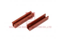 China Lift Parts Elevator Slide Guides / Elevator Guide Rail Shoes 10mm Width supplier