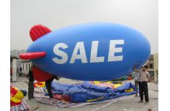 China flying balloon inflatable blimp shape balloon helium blimp for sale supplier