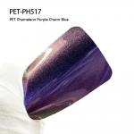 PET-PH517 PET Chameleon Purple Charm Blue Car Color Changing Film 1.52 X 18m/Roll for sale