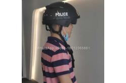 China Binocular AI Thermal Camera Detect Temperature Smart Helmet supplier