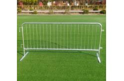 China Customized   metal crowd control barrier / portable barricades / Temporary Fence supplier