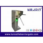 Stainless Steel Automatic Tripod Turnstile Barrier Gate For Bus Station for sale