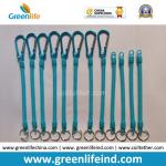 Customized Size and Blue Color 4'' to 40'' Multi-purpose Utilities Plier Coiled Lanyards for sale