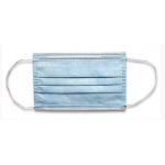 Civilian Disposable 3 Ply Face Mask With Elastic Ear Loop Non Woven Material for sale