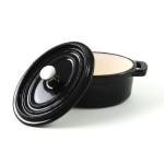Cast Iron Mini Oval Casserole Red 12cm X 9cm