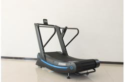 China Power Training Curved Manual Magnetic Control Curve Treadmill supplier