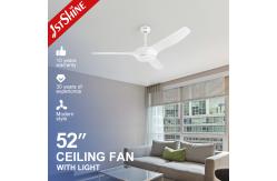 China White 220 Volt Dc Motor Energy Saving Ceiling Fan With No Noise supplier
