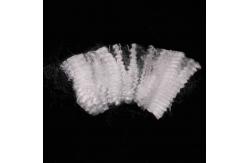 China Eco-Friendly Hollow Polyester Fiber 1.33D Siliconized Lightweight White supplier