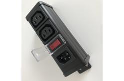 China Electrical 2 Way Aluminum Shell AC Power Distribution Unit With Waterproof Switch supplier
