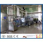High Automatic Dairy Plant Project Milk Processing Equipments With SUS304 Stainless Steel for sale