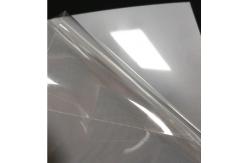 China Super Glossy OEM Transparent Self Adhesive Vinyl with Removable Glue supplier
