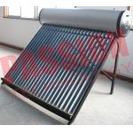 Bathing Solar Hot Water Tubes Systems , Solar Roof Water Heater Non Pressure for sale
