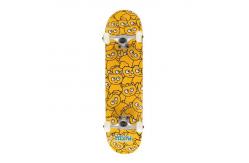 China Meow Skateboards Slicker Pile White Complete Skateboard - 8 x 32 supplier