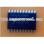 Integrated Circuit Chip Low power, low price, low pin count 20 pin microcontroller with 2 kbyte OTP P87LPC764FD  QFP for sale