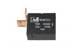 China Bistable Latching Electromagnetic Power Relay Single Channel DC 12V 100A supplier