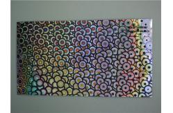 China Iridescent Holographic Bubble Mailer Bag Moisture Proof For Express Packaging supplier