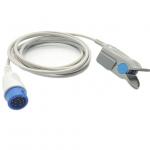 Adult Patient Grey Medical SpO2 Sensor 3m Lengh compatibile For Comen for sale