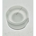 Piezoelectric Quartz Endcap For Thickness Shear Mode Pressure Sensing