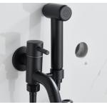 Black Wall Mounted ODM Mixer Tap Sprayer Faucet Set
