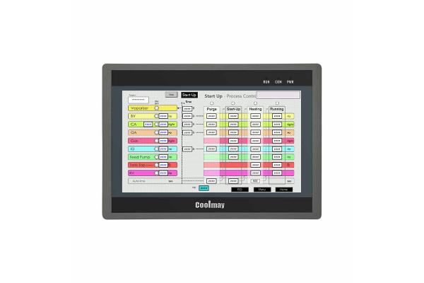 1024x600 PLC Program Logic Controller 408MHZ 10 Inch Touch Panel RS485