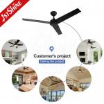 Natural Wind Ceiling Fan with Remote Control 1stshine Household Bldc Reversible Motor