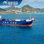 DDU 20ft 40ft Container Sea Freight Forwarder From China To USA France UK Europe for sale
