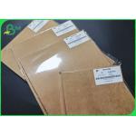 A3 / A4 / A5 Size Good Stiffness Brown Kraft Paper In Sheets for sale