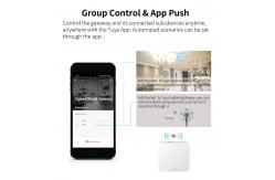 China Zigbee Tuya Bluetooth Gateway Smart Home Wireless Tuya Smart Gateway supplier