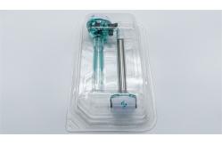 China Surgical Laparoscopic Blunt Tipped Trocar 12mm Single Use For Urologic Laparoscopy supplier
