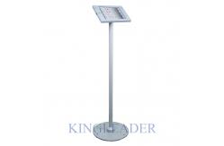 China Free Standing IPad Security Kiosk Stand in White For Patient Check-in supplier