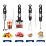Powerful 800W Stainless Steel Stick Blender With Whisk / Milk Frother for sale