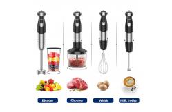 China Powerful 800W Stainless Steel Stick Blender With Whisk / Milk Frother supplier
