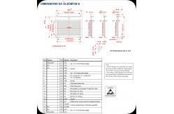 China 128*64 High Contrast SPI Interface SSD1306 OLED Module supplier